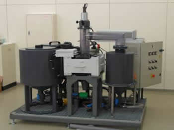 the recycling of nickel from industrial liquid waste.